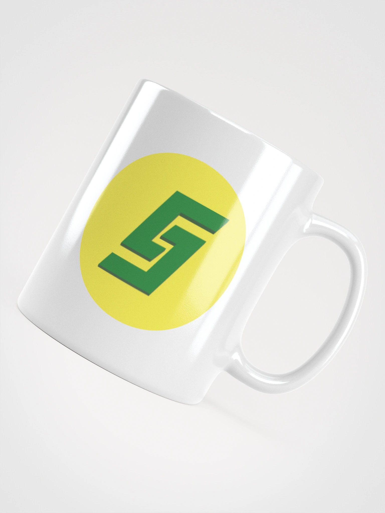 White GustyJ Logo Mug product image (12)