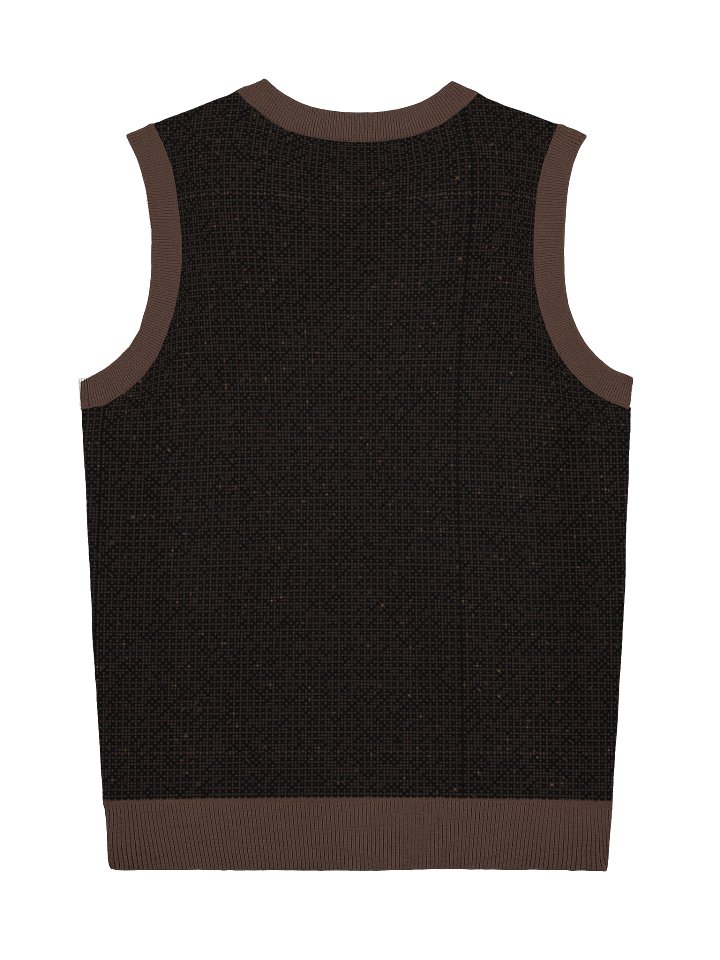 Knit V-Neck Vest product image (2)