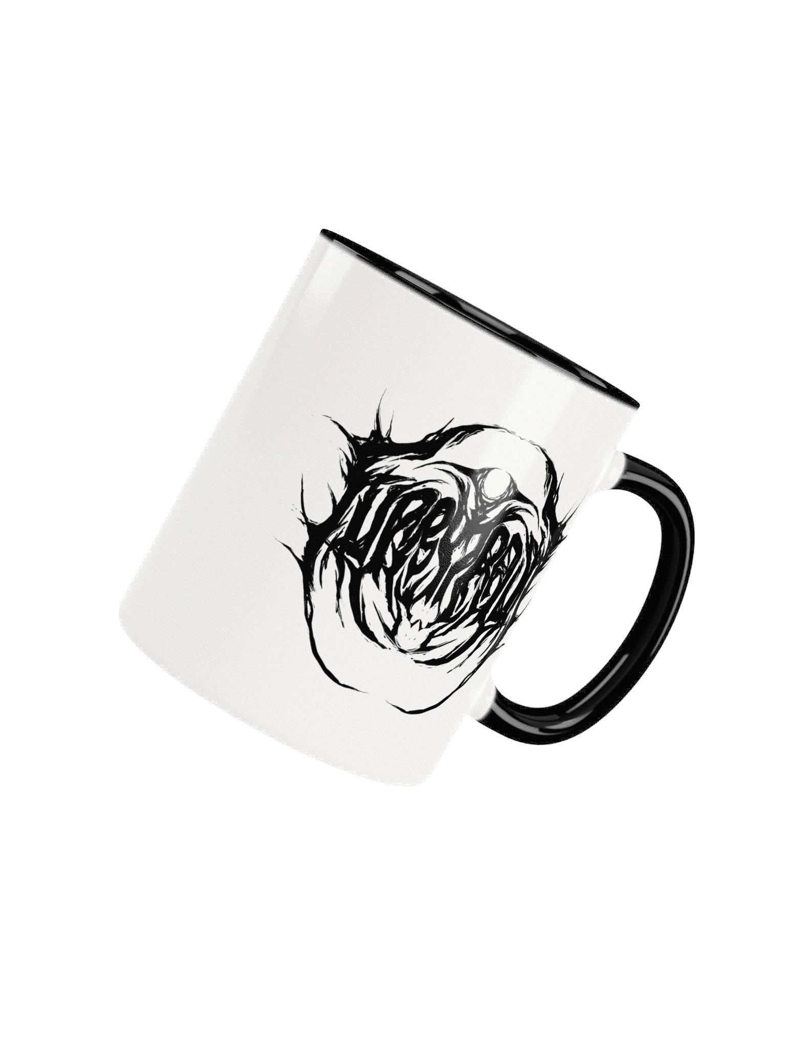 Furry Trash Mug - Metal Logo (Black) product image (4)