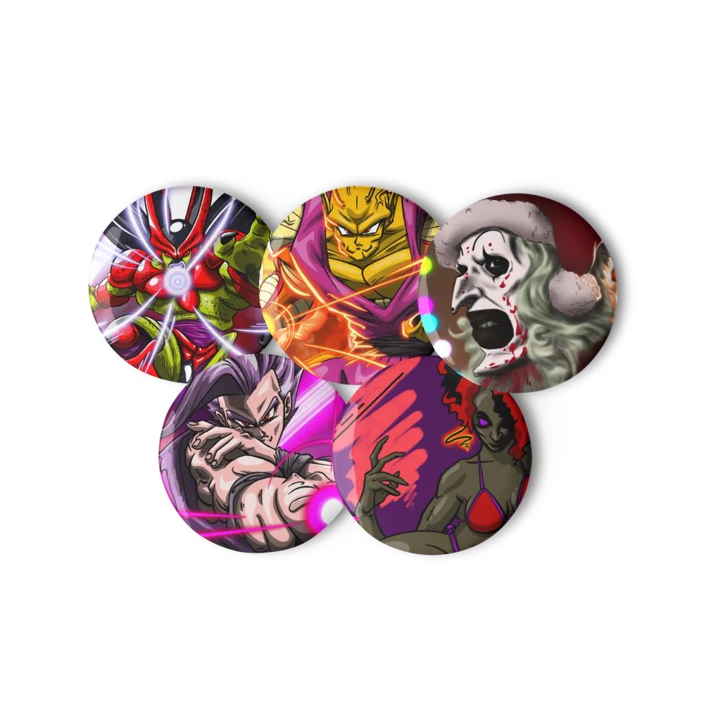 Krimson Assorted Art Pins product image (1)