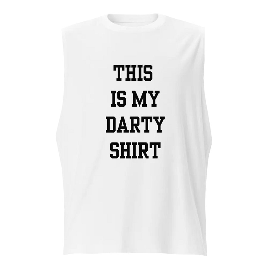 Darty Muscle Tank White product image (3)