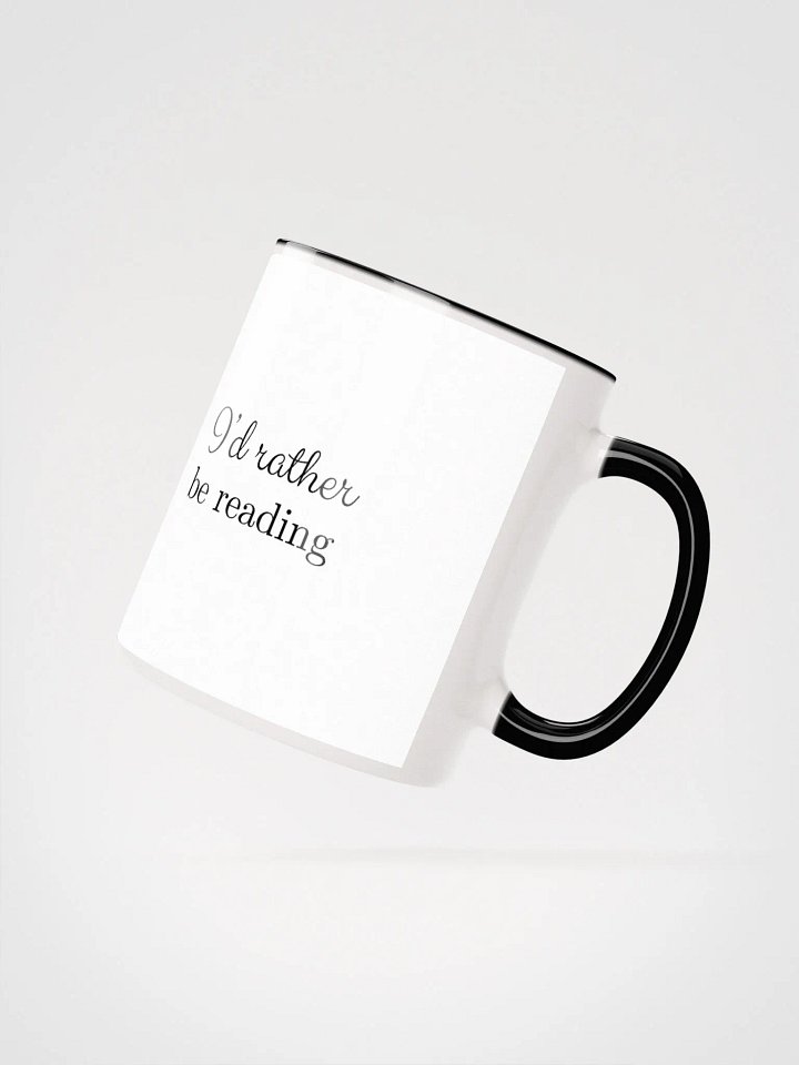 "I'd rather be reading" mug product image (3)