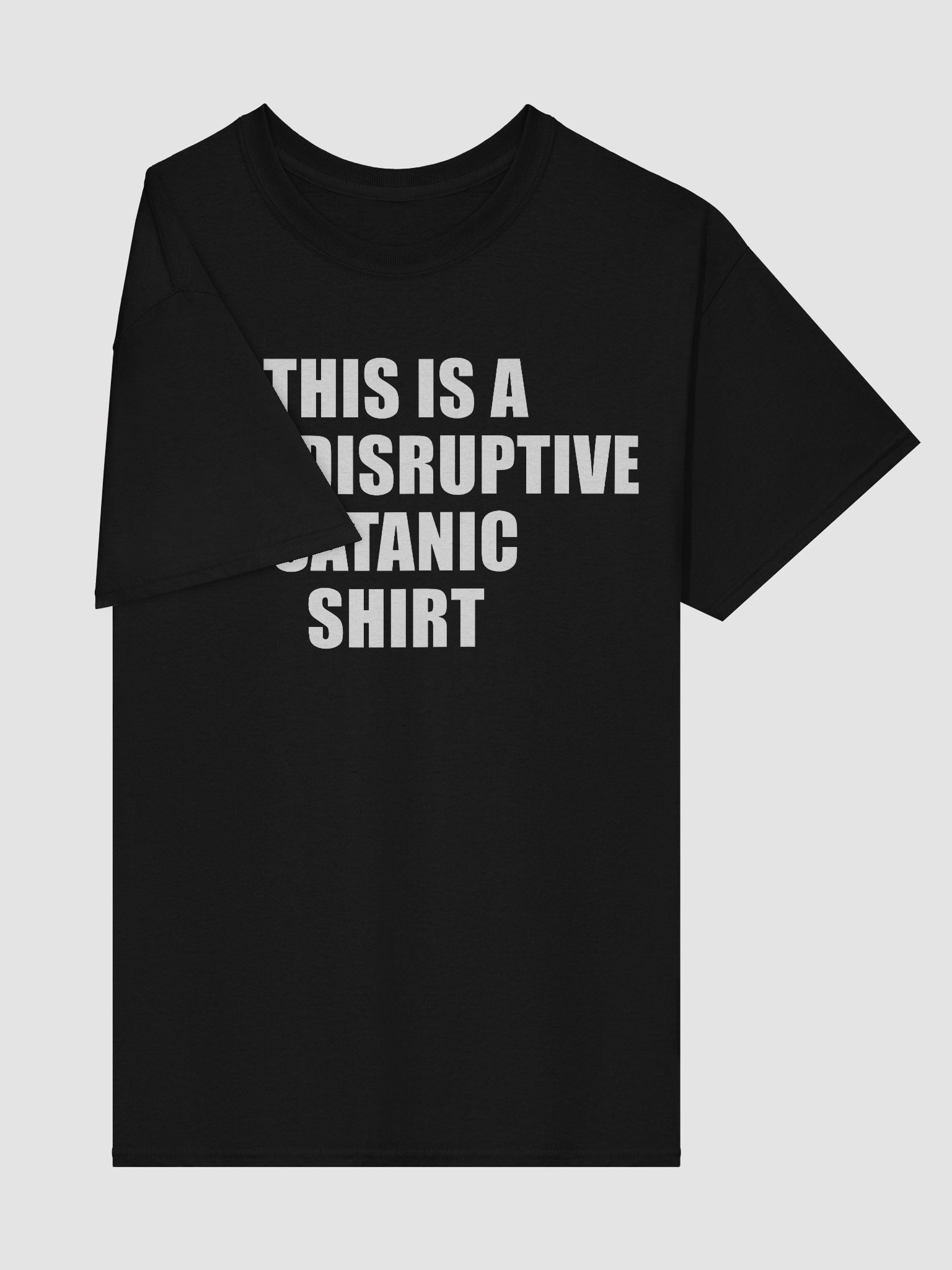 Non-Disruptive Satanist - Shirt product image (39)