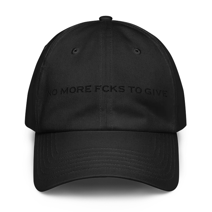 THE ULTIMATE NO MORE FCKS TO GIVE ONYX HAT product image (1)