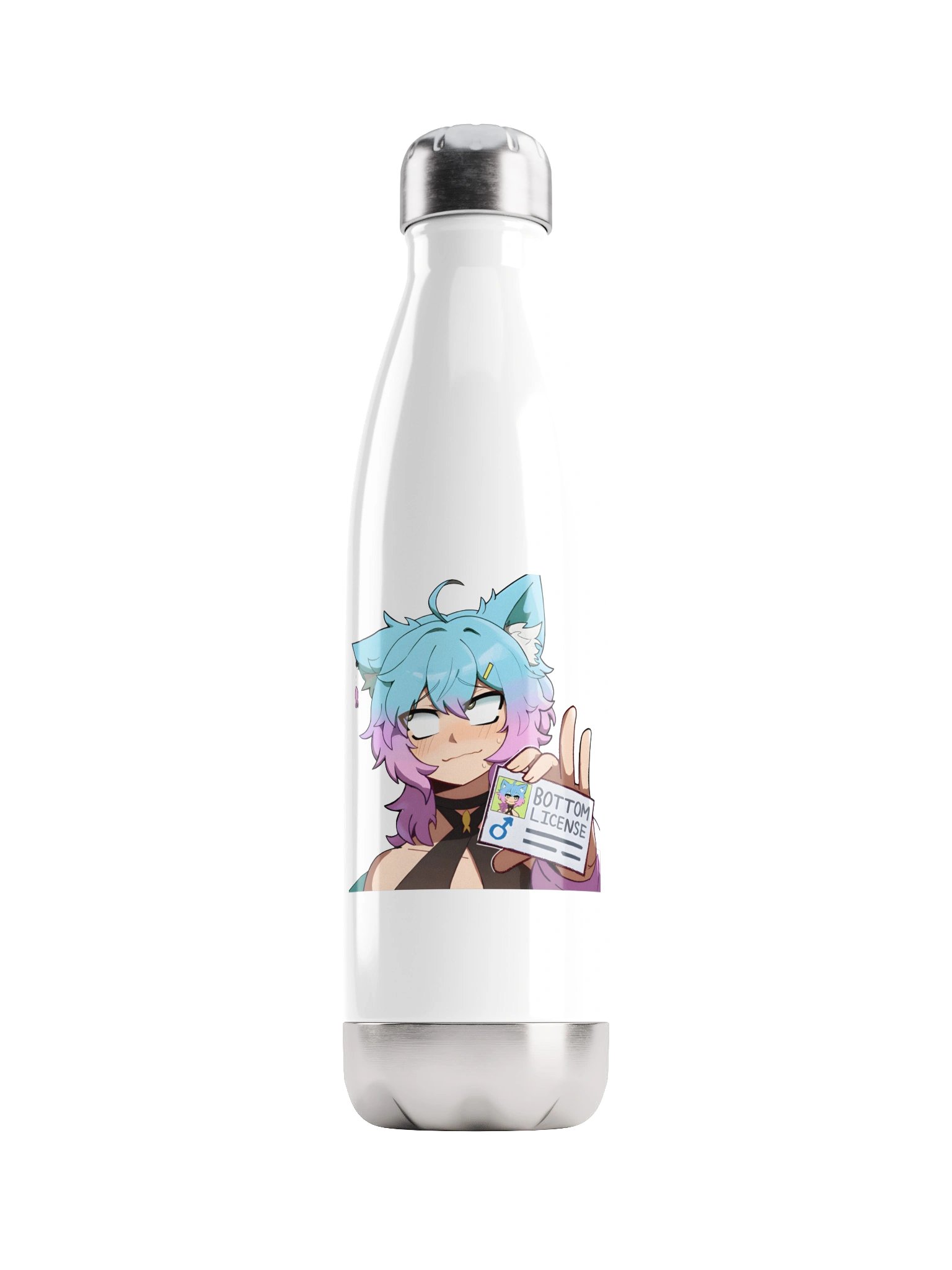 Bottom License Metal Water Bottle product image (1)