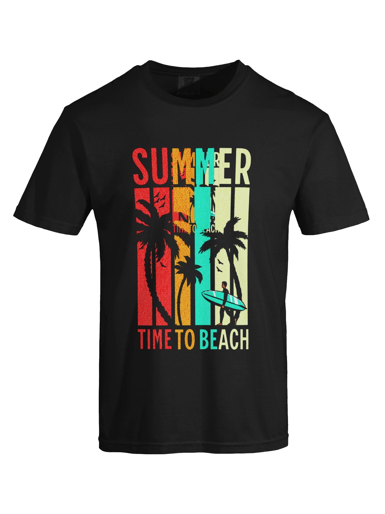 Summer Time to Beach Graphic Tee product image (5)