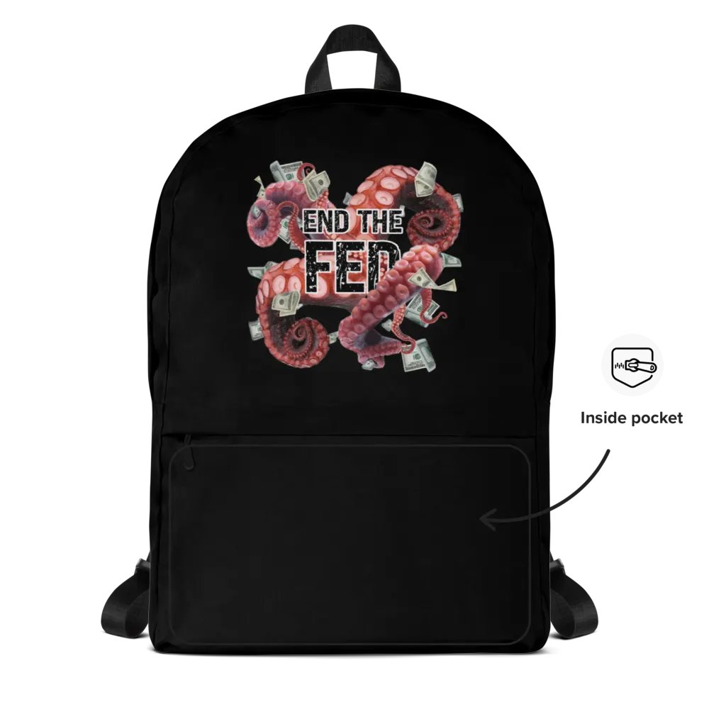 “End The Fed” Backpack product image (6)