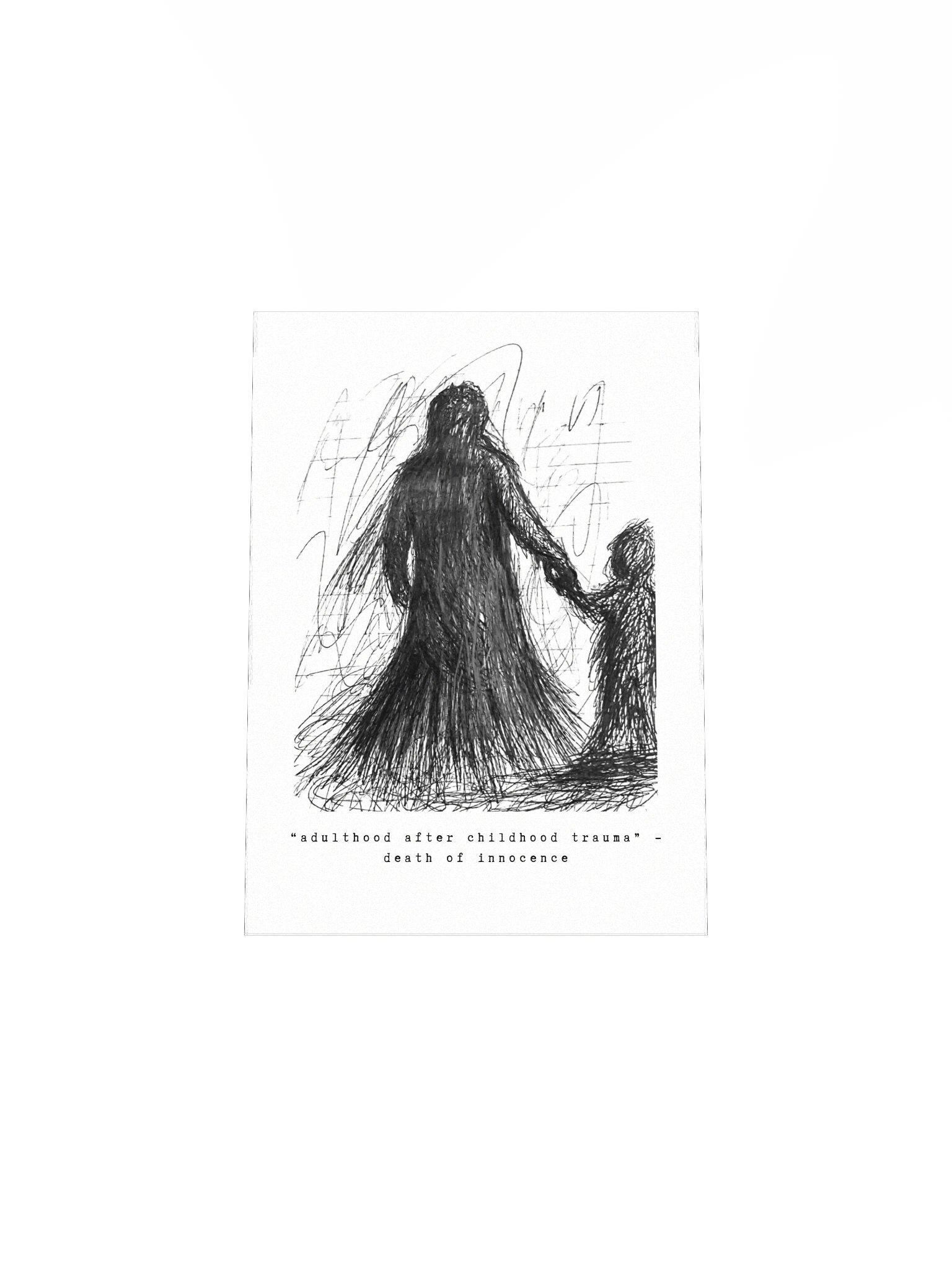 adulthood after childhood trauma print product image (4)