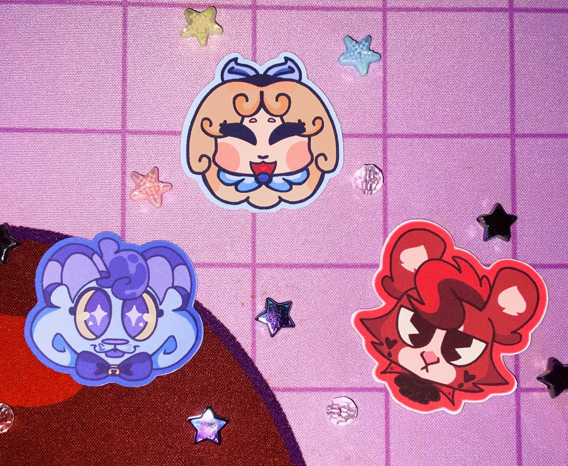 wanderlust trio stickers! product image (1)