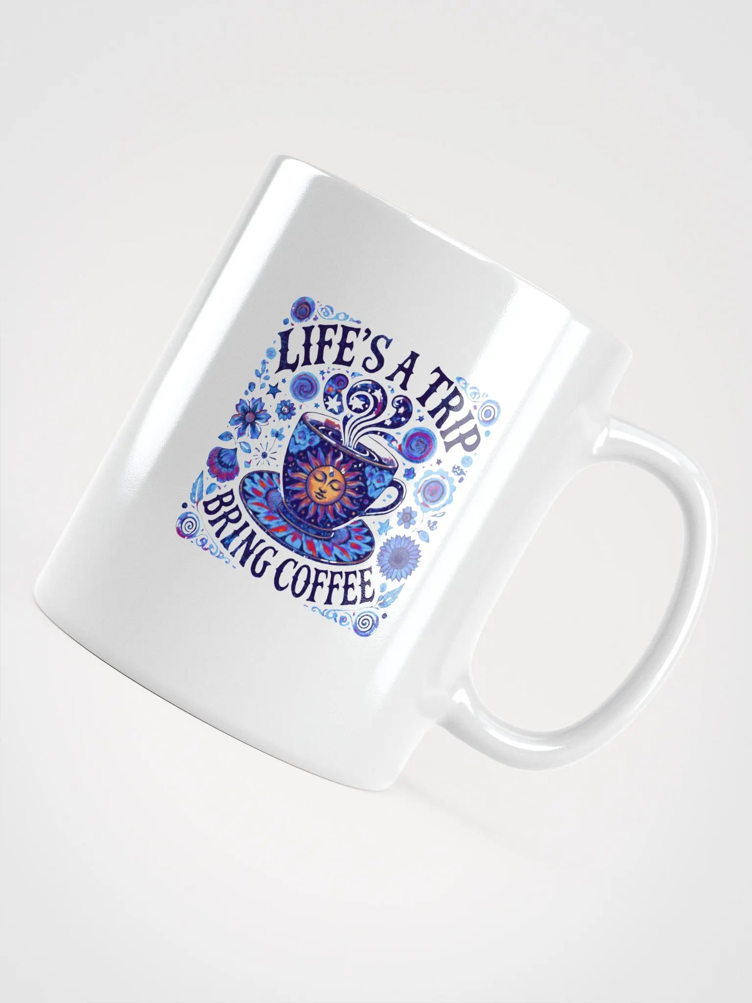 Psychedelic Sun Coffee Mug product image (11)