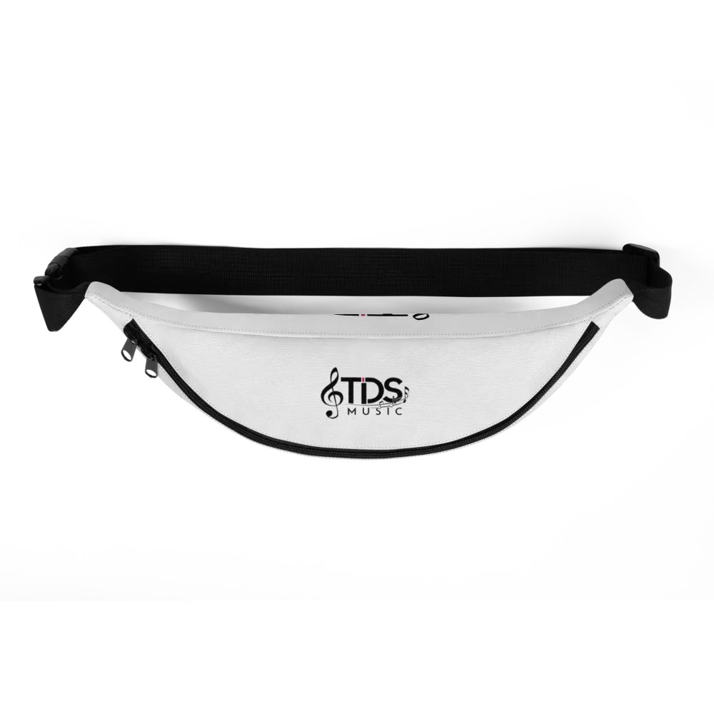 TDS Music All-Over Print Fanny Pack - White with Exclusive Musical Design product image (6)