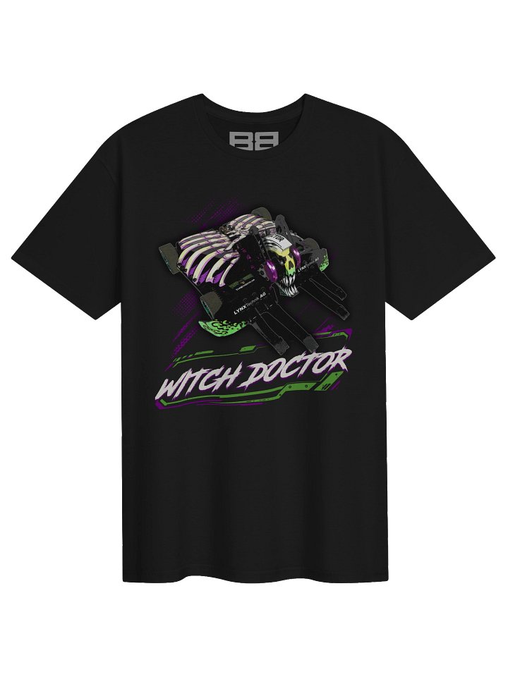 Witch Doctor - BattleBots Choose Your Champion! - Pro League 2026 Two-Sided Tee product image (1)