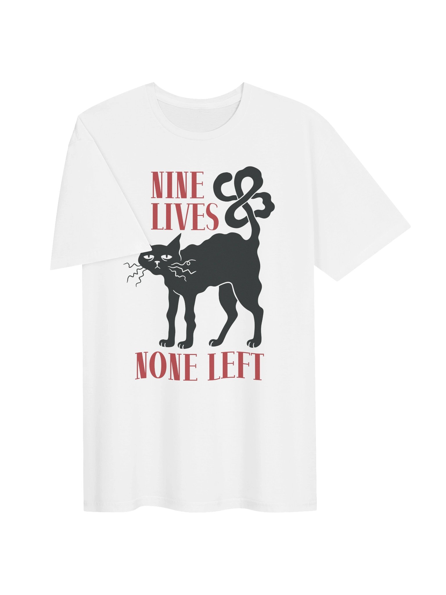Nine Lives, None Left Tee product image (4)