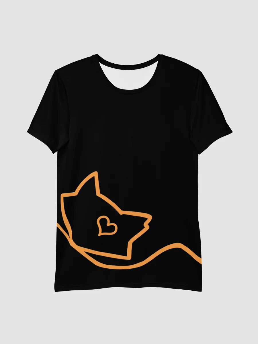 Mellow Ribbon All-Over Print Athletic T-Shirt (Black) product image (3)
