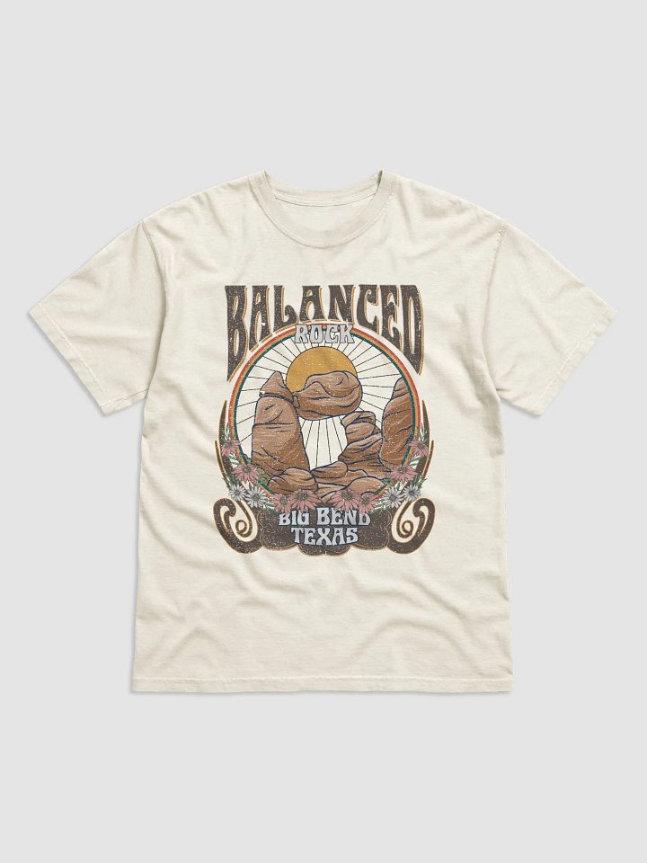 Balanced Rock, Big Bend National Park, Texas Tee | Art Nouveau-Style Western T-Shirt for Travel and Road Trips product image (11)