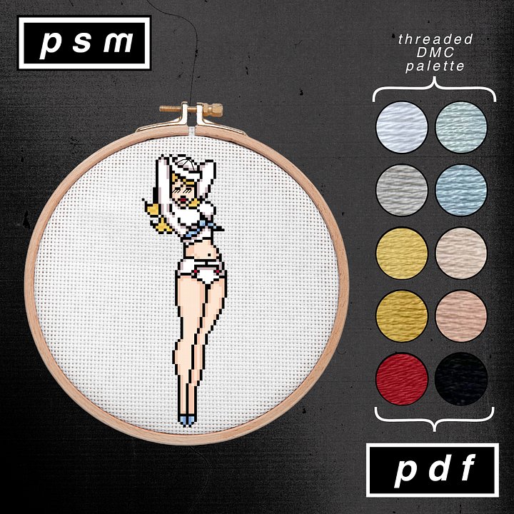 Sailor Jerry Blonde Sailor Pin Up Pattern product image (1)
