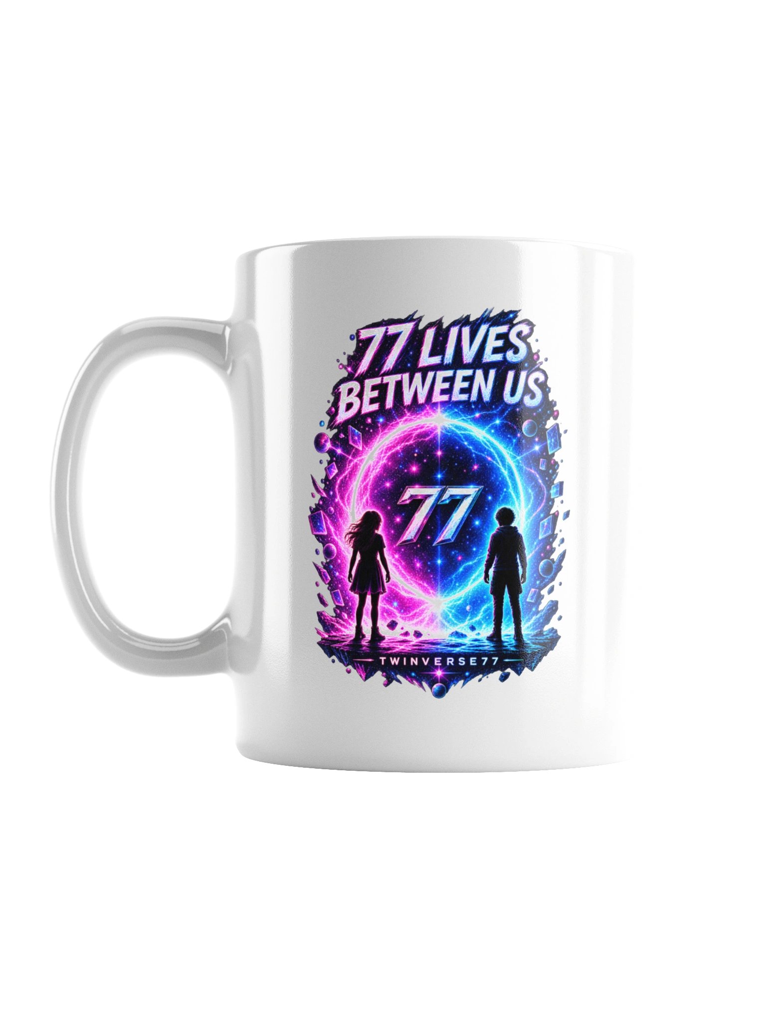 Twinverse77 Neon 77 Lives Mug product image (1)