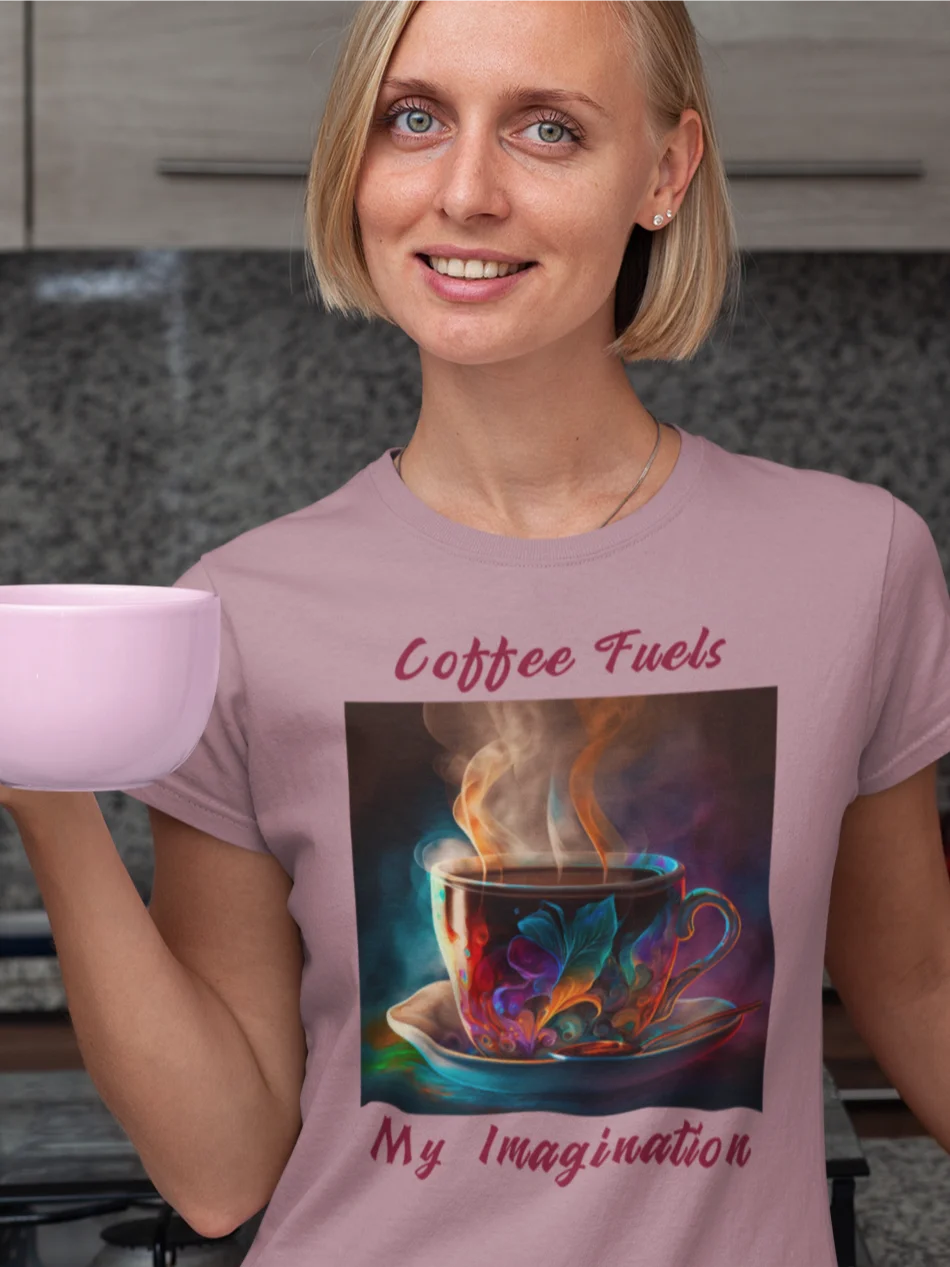 Whimsical Coffee Dreams T-Shirt product image (2)