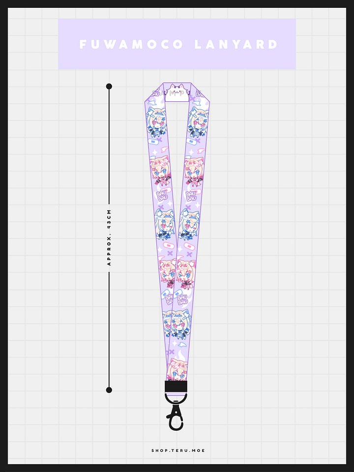 FUWAMOCO Lanyard product image (1)