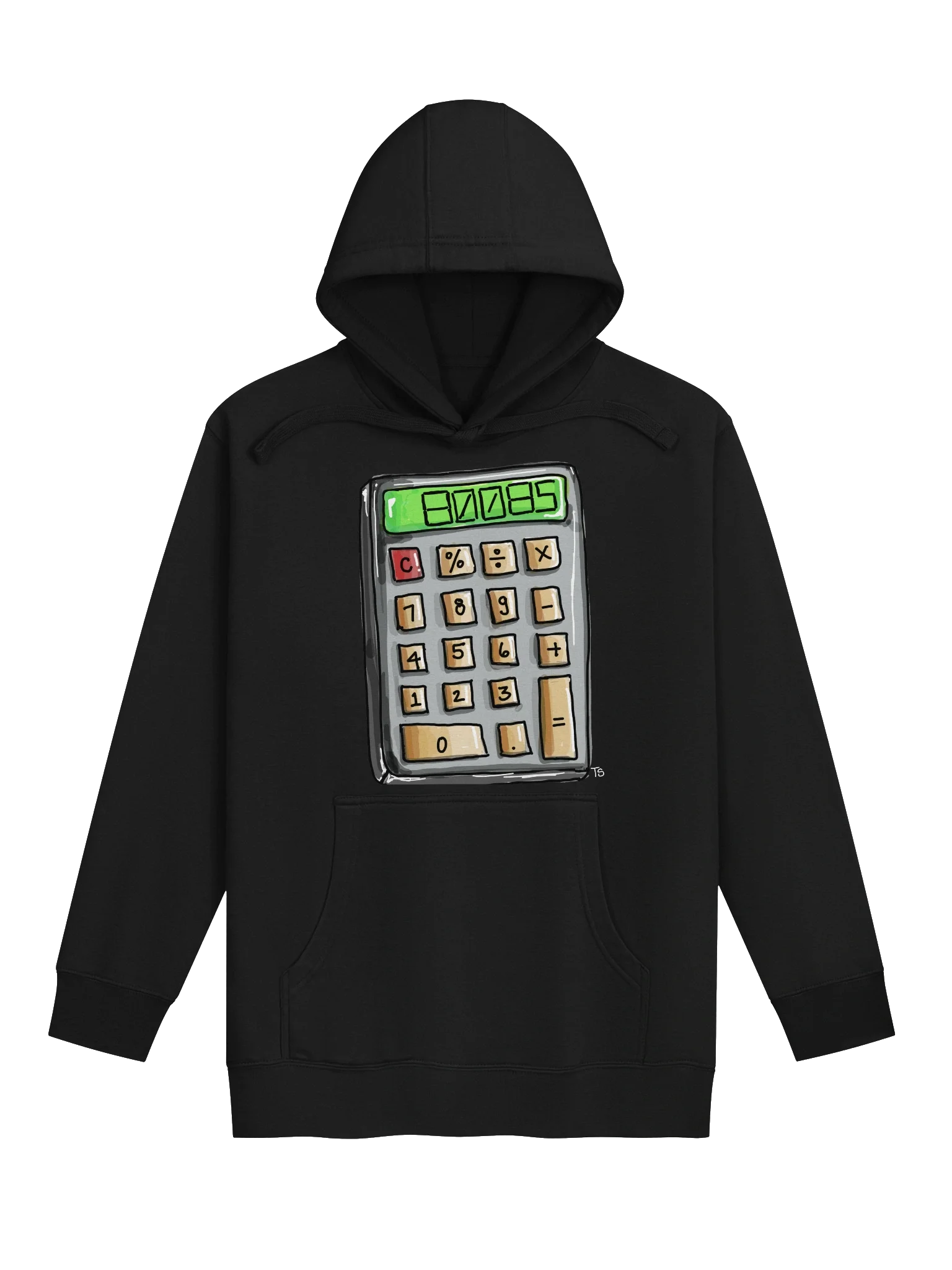 Boobless Calculator Unisex Hoodie