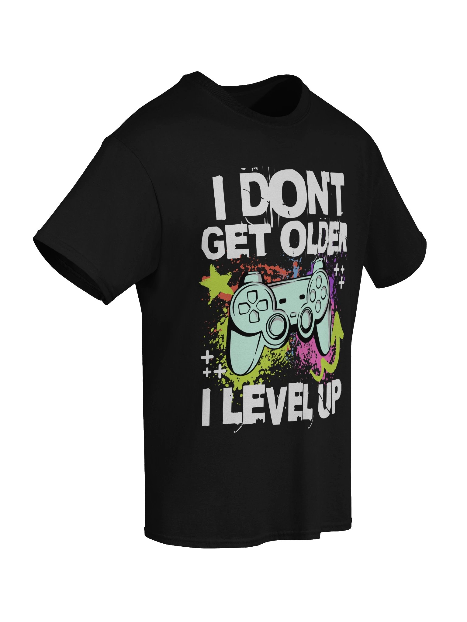 Gaming Vibes Splatter T-Shirt product image (67)