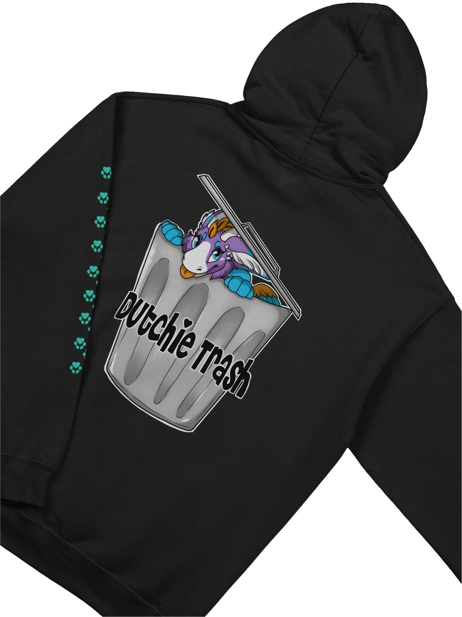 Dutchie Trash /w Paw Sleeves Pullover Hoodie product image (4)