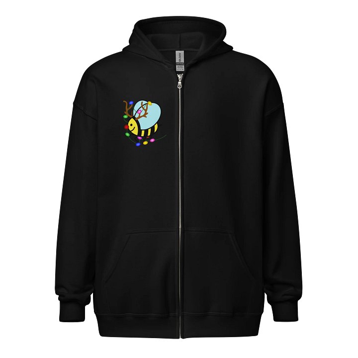 Chrimmus Bee Zipped Hoodie product image (1)