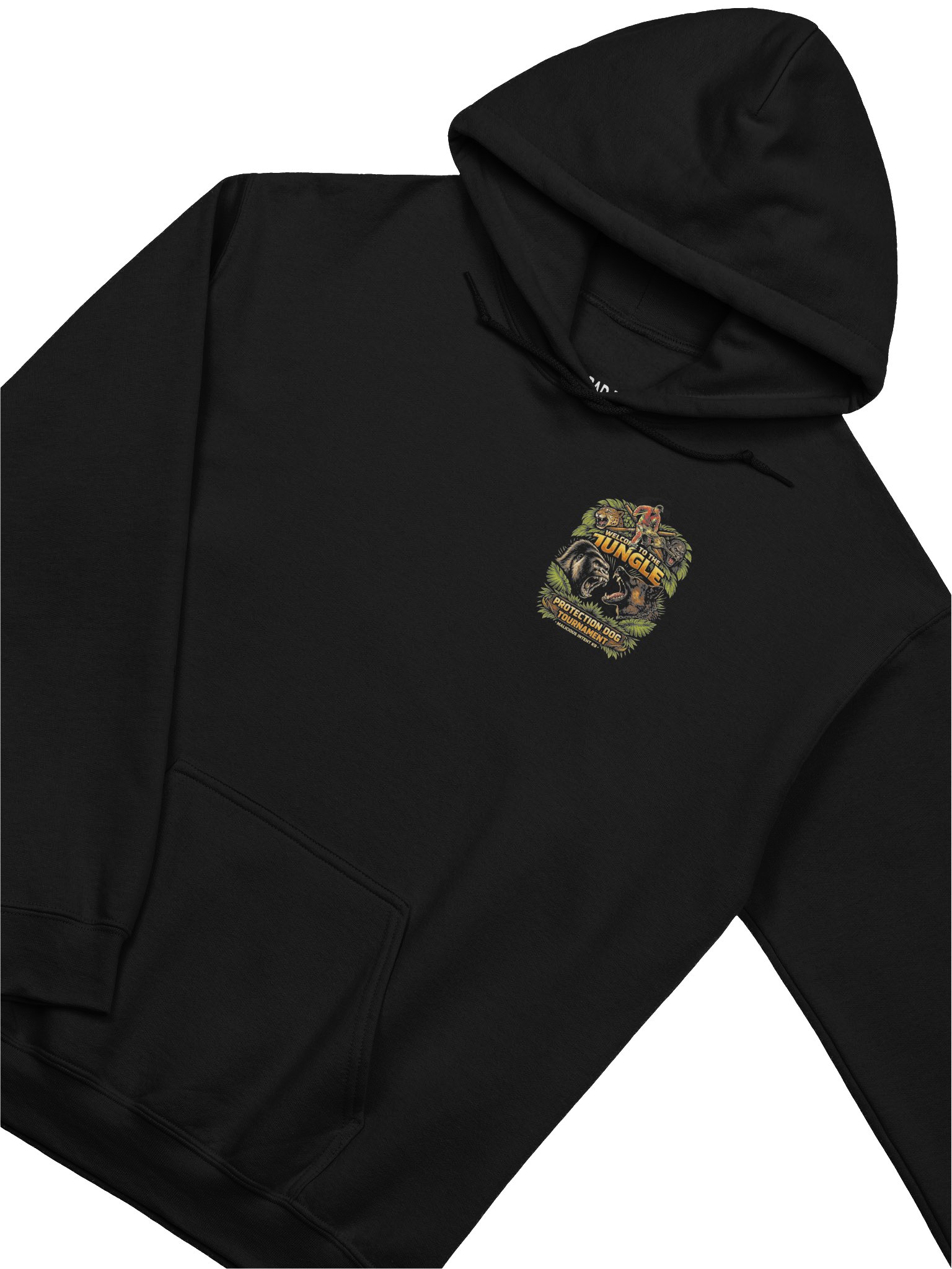 Welcome to the Jungle Protection Trial - Back and Chest Print Hoodie product image (2)