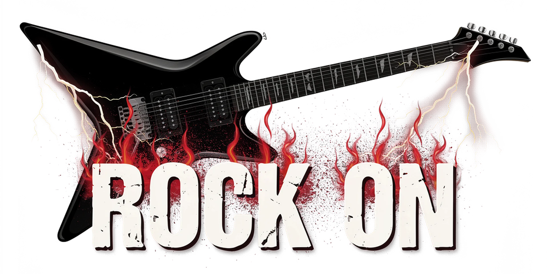 Rock On Electric Guitar Mug product image (2)