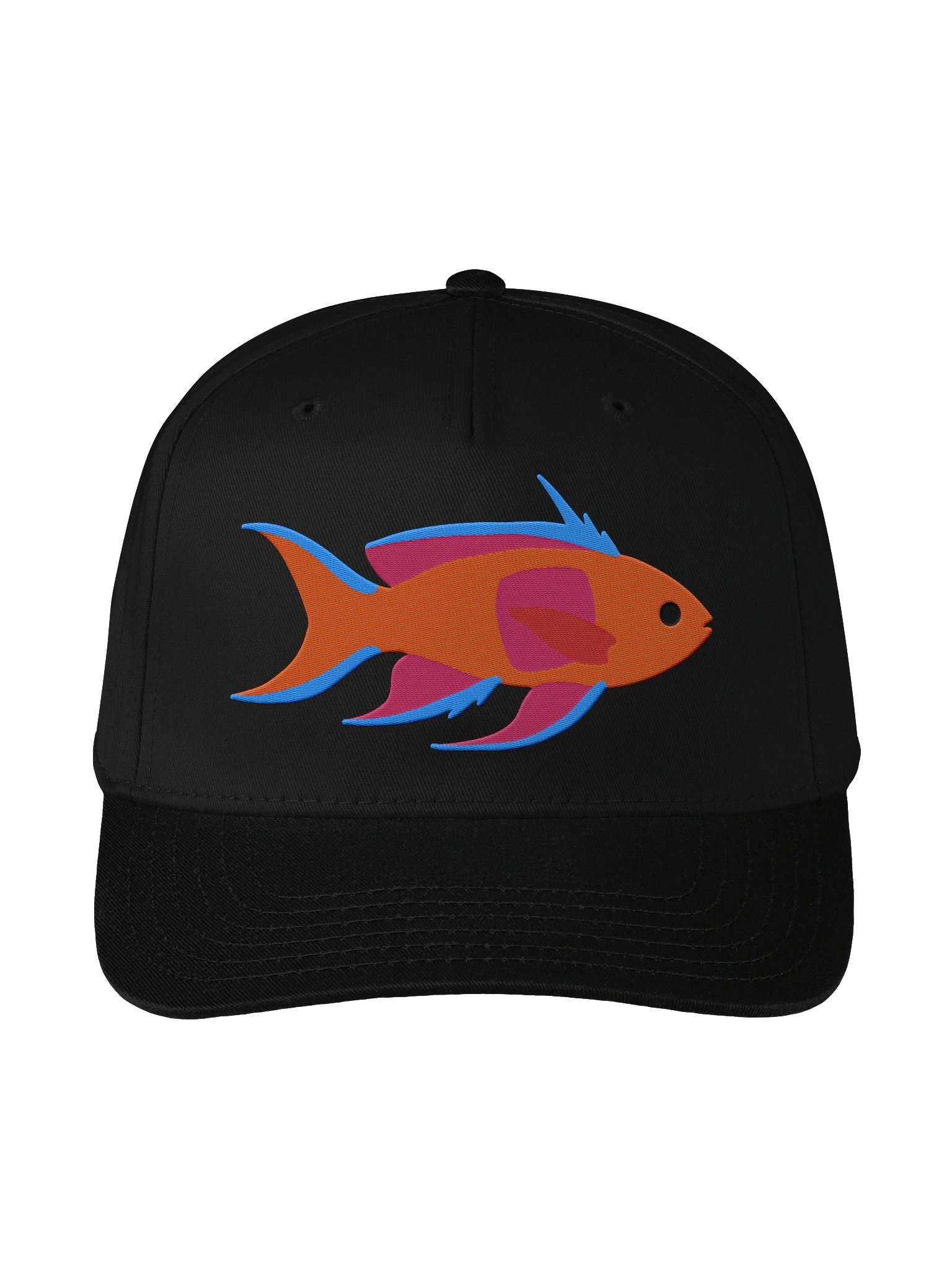 Square Spot Anthias Mid-Profile Baseball Cap (Embroidered) for Reef and Marine Aquarium Lovers product image (1)