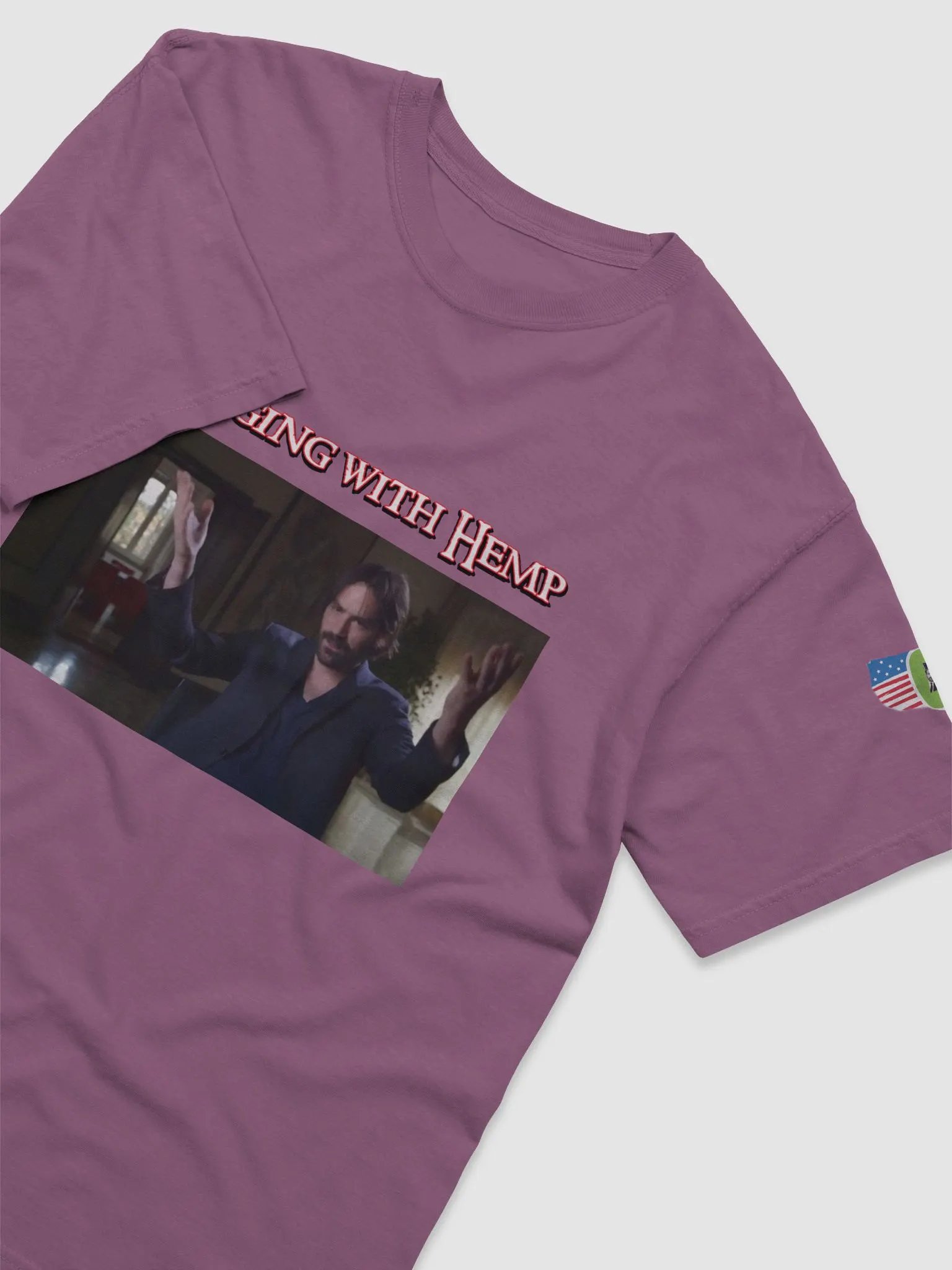 Hanging with hemp shirt product image (3)