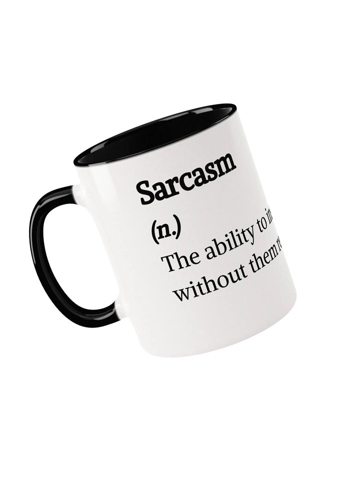 'Sarcasm' Ceramic Mug product image (1)