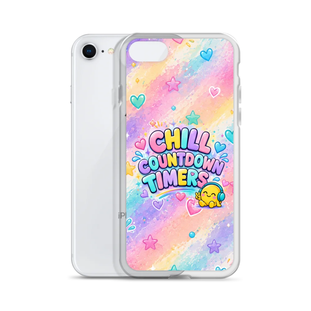 Chill Countdown Timers Pastel Vibes Phone Case product image (55)