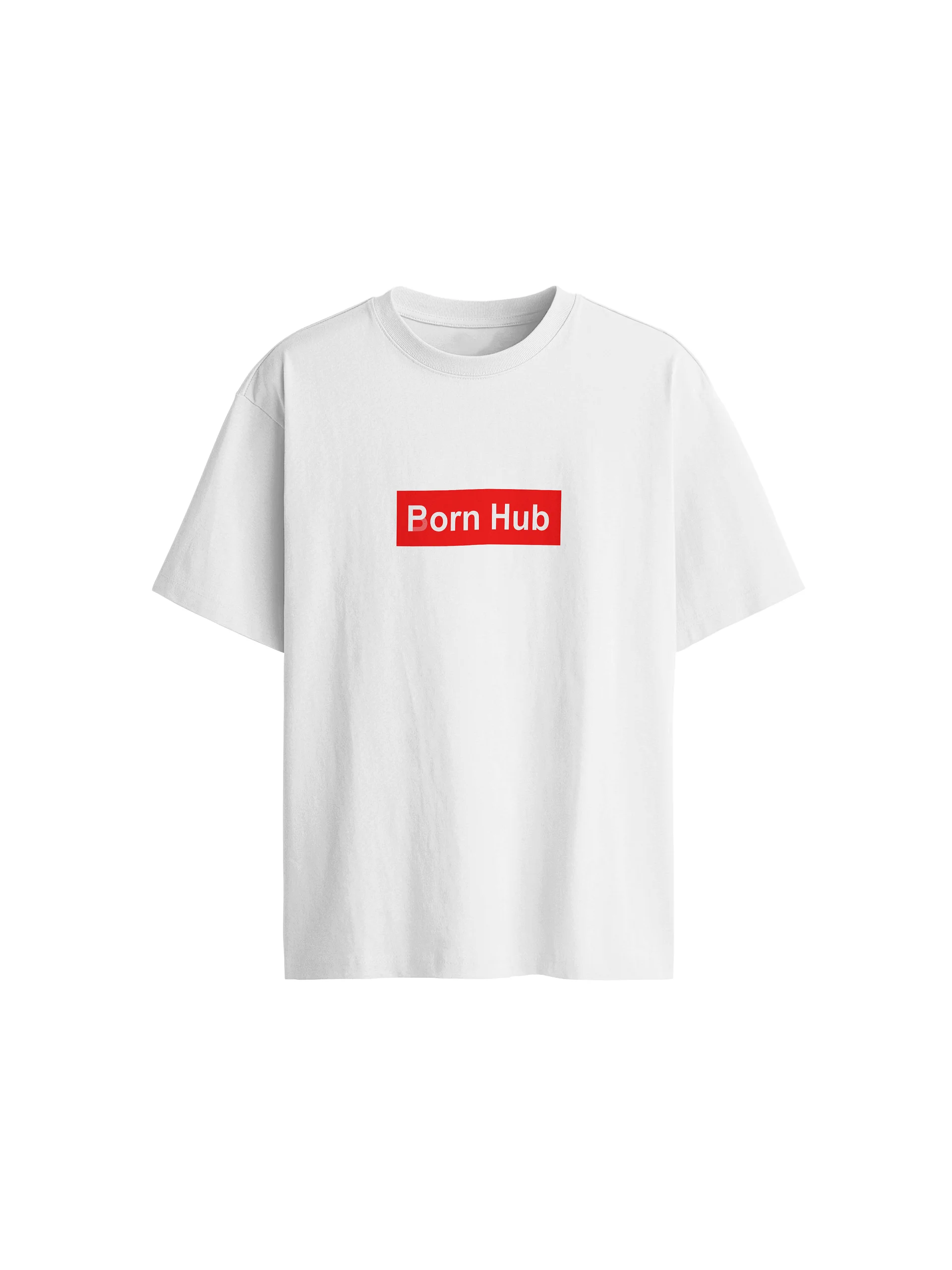 Born Hub - A Premium Relaxed Fit DTG Printed Tee product image (1)
