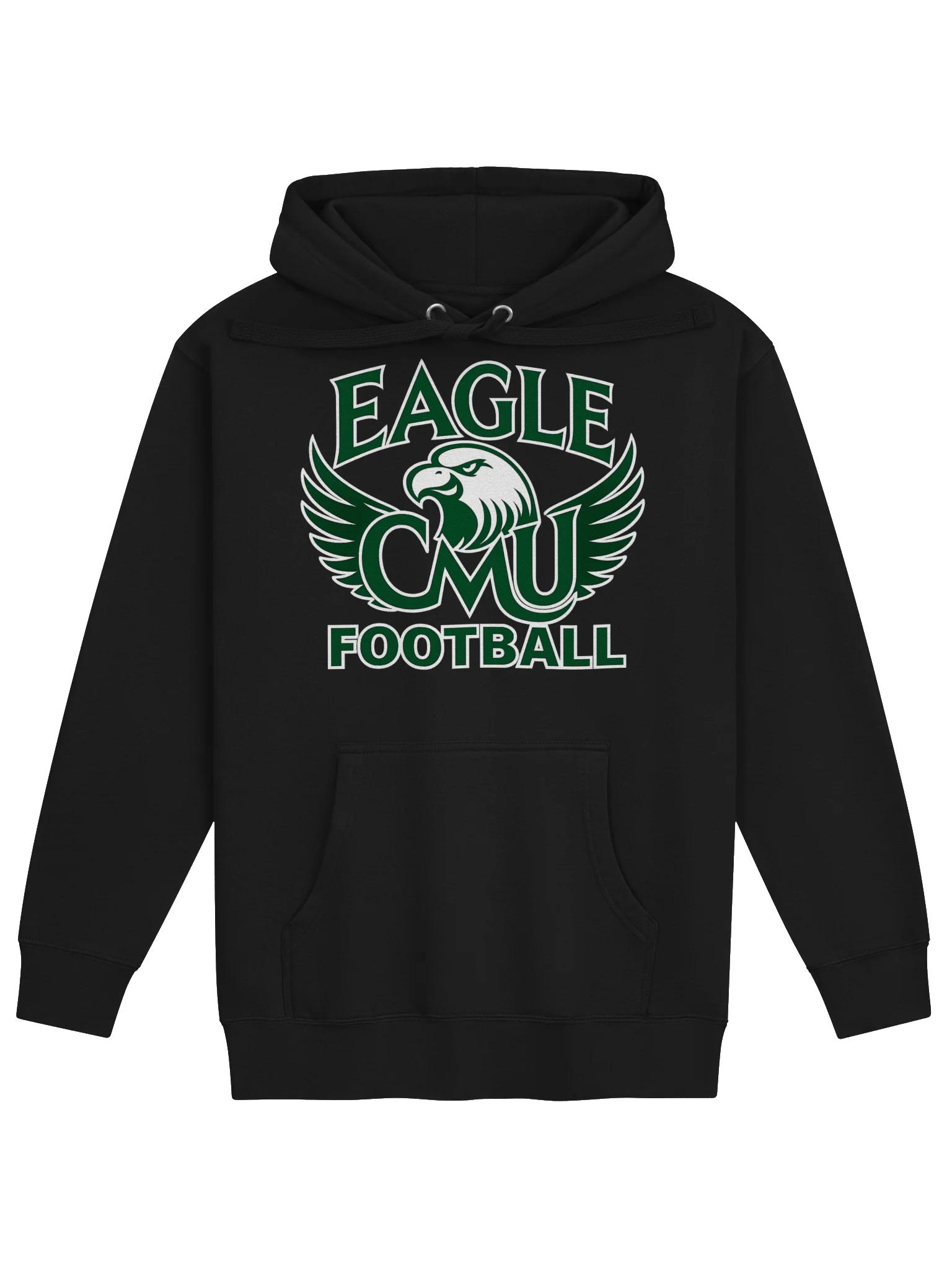 CMU Eagles Football Logo Hoodie product image (7)