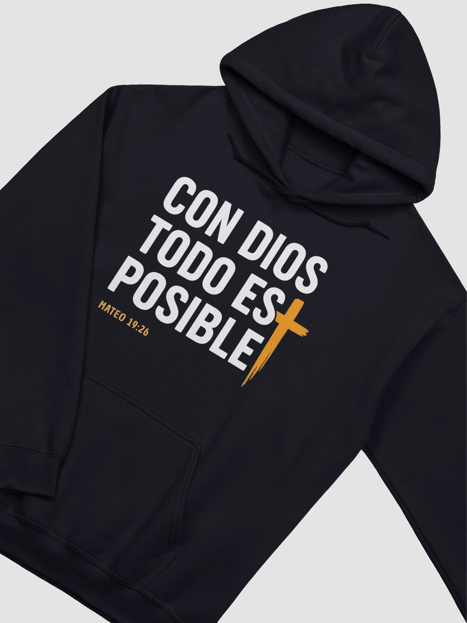 Sudadera Unisex Con Capucha | Con Dios todo es Posible product image (2)