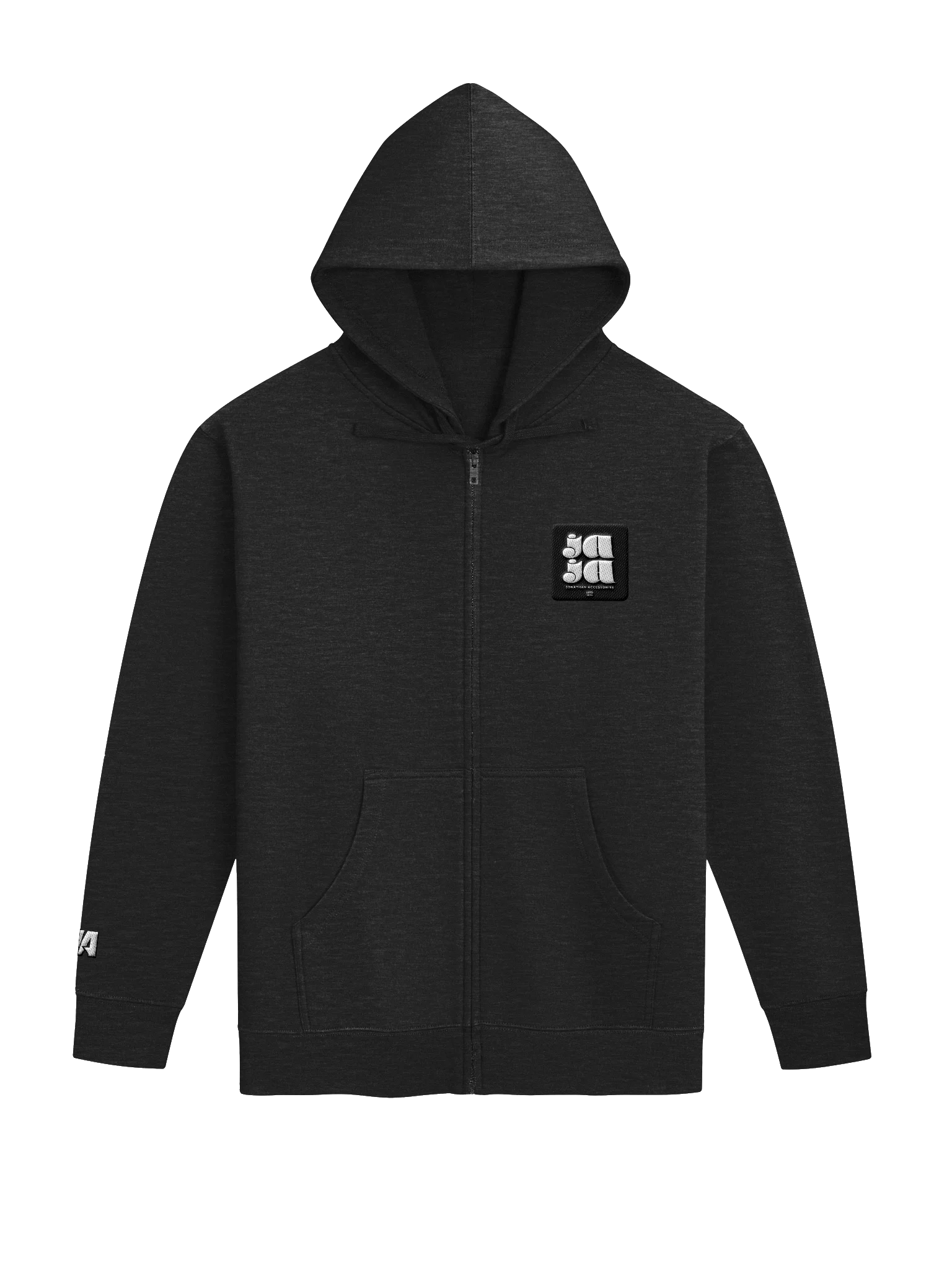 JA JA Logo Fleece Zip-Up Hoodie product image (1)