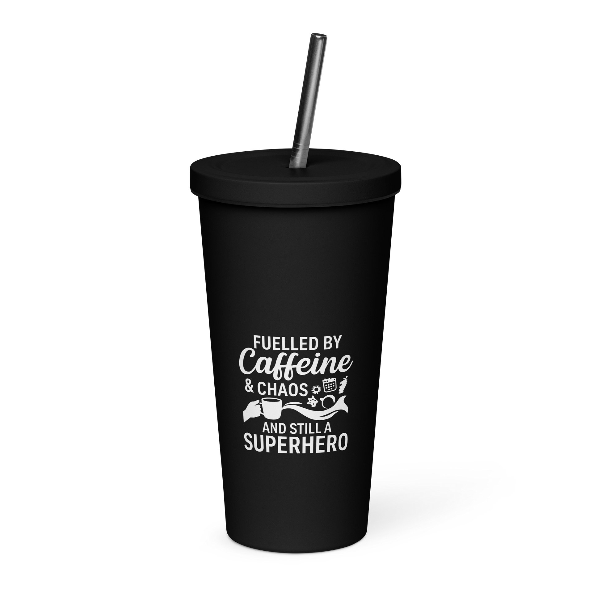 Fueled By Caffeine 20oz Tumbler — Veterans & Young Farmers Alliance product image (1)