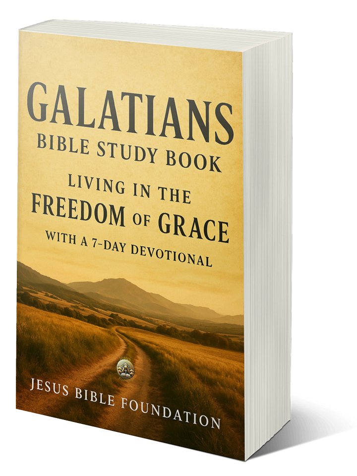 Galatians Bible Study Book: Living in the Freedom of Grace with A 7 Days Devotional product image (1)
