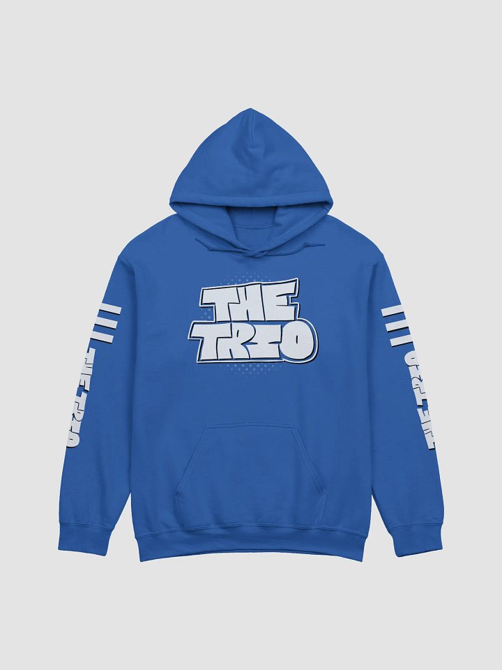 The Trio White Logo Hoodie product image (1)