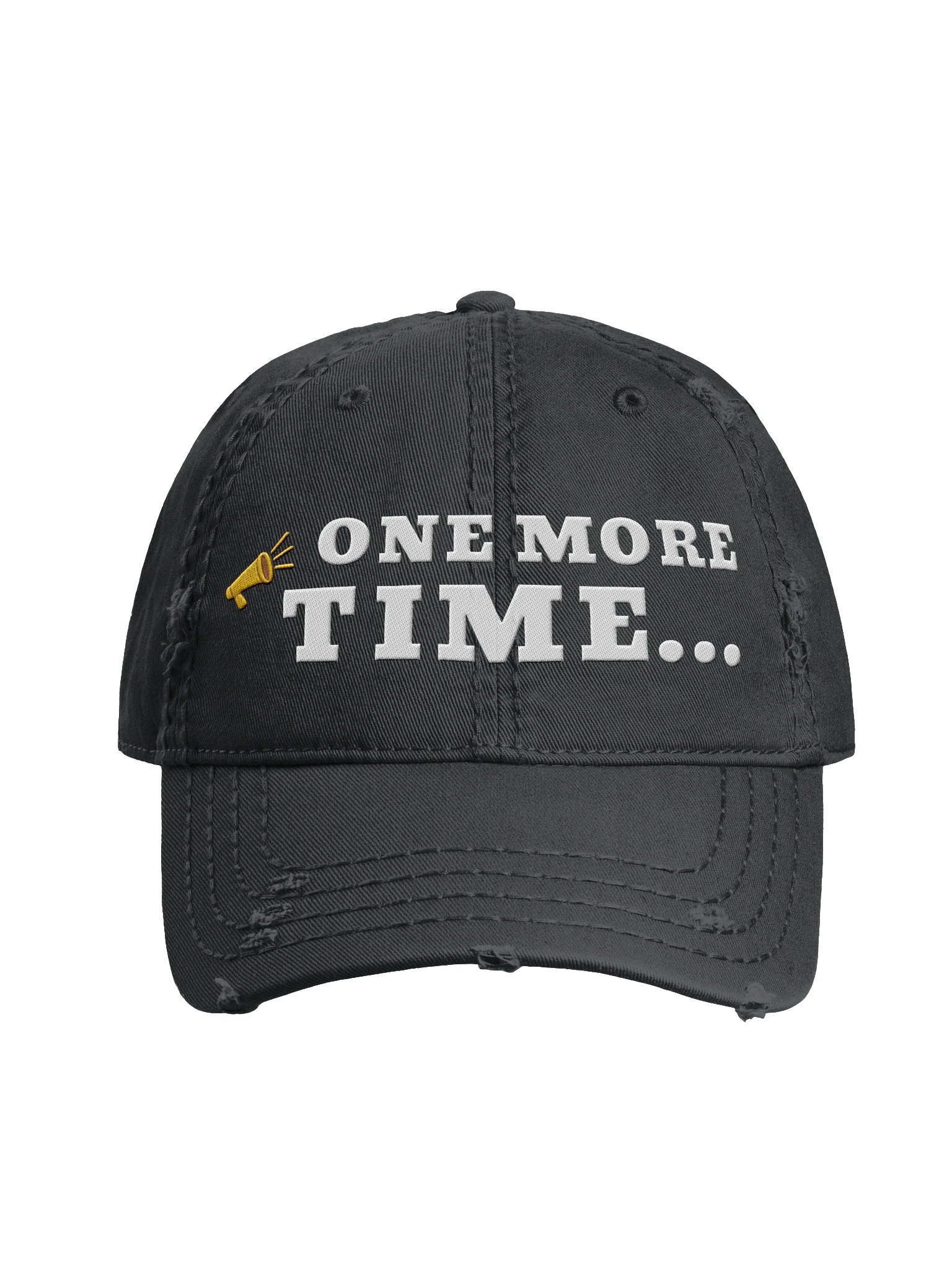 📣 One More Time - Distressed Dad Hat product image (1)