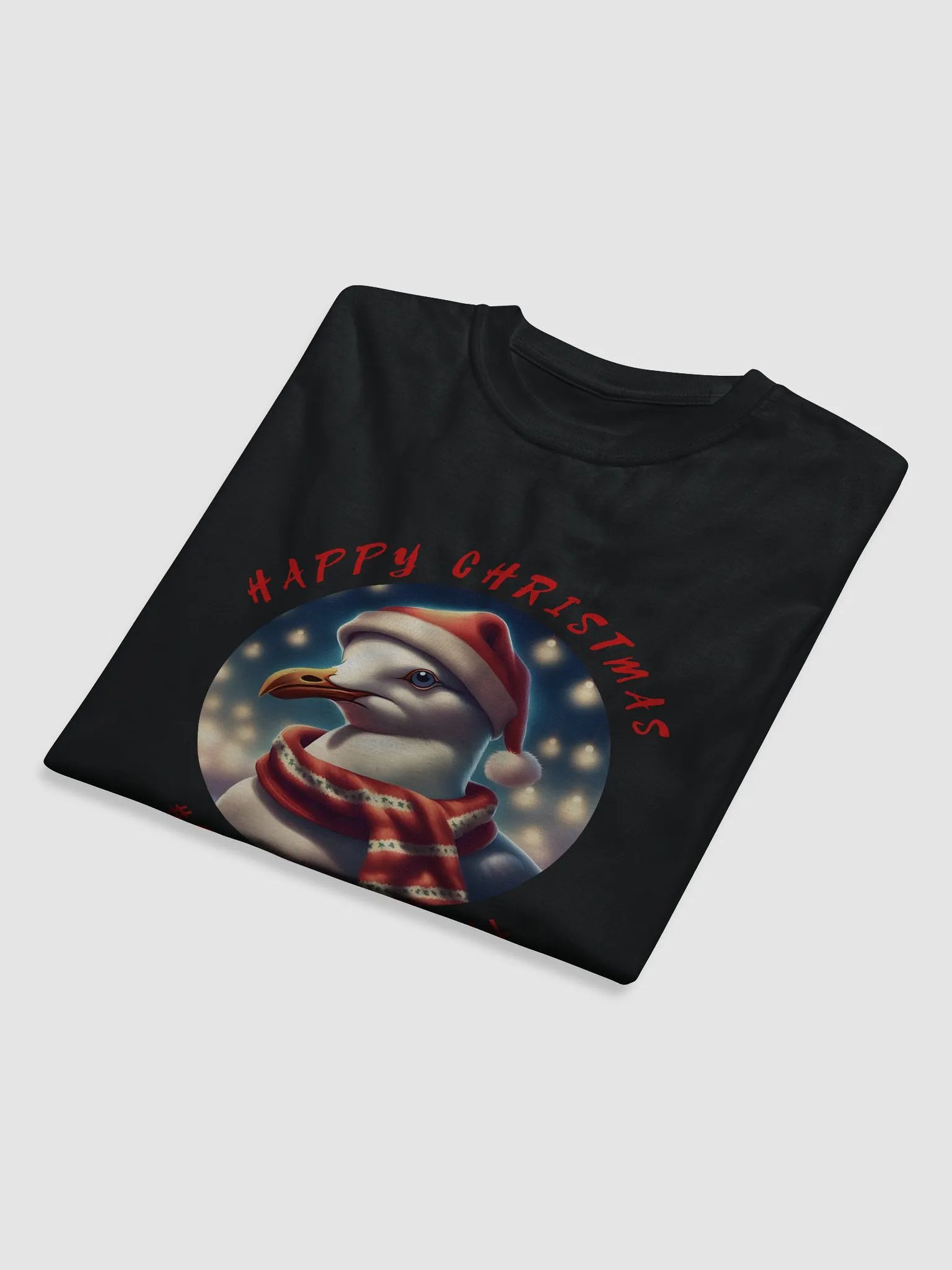 Happy Christmas - Gavin the Gull Unisex T-Shirt product image (8)