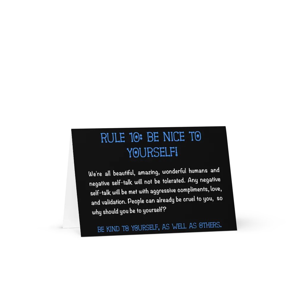 Rule 10 Greeting Cards product image (7)