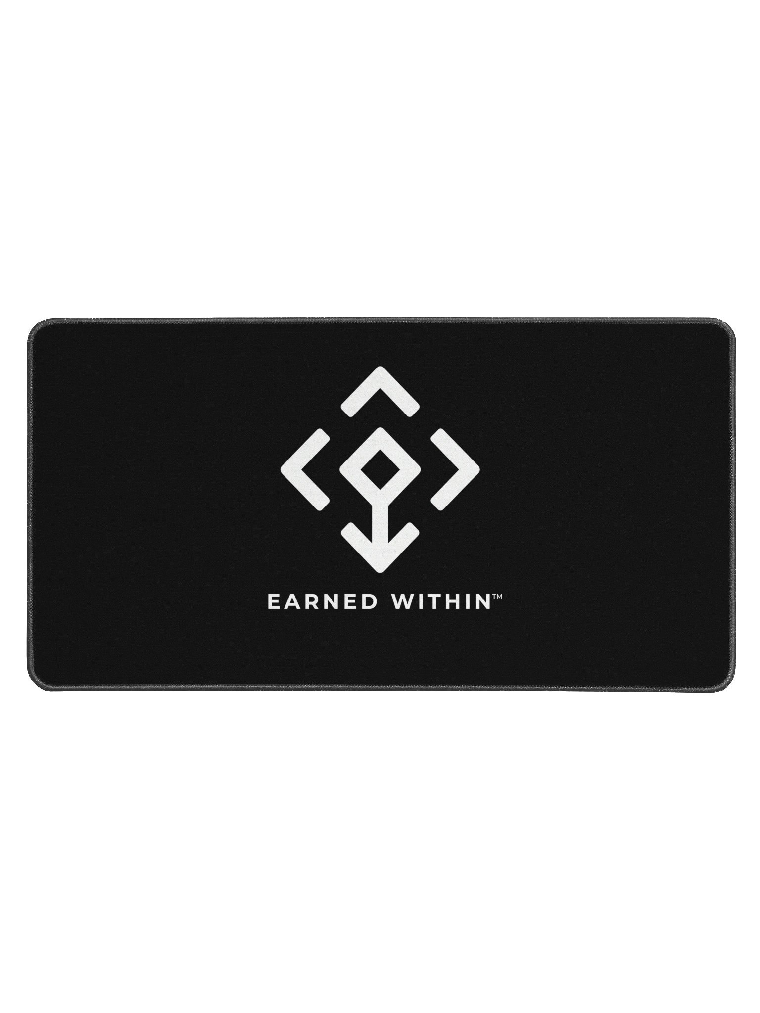 THE MARK DESK MAT — BLACK product image (1)