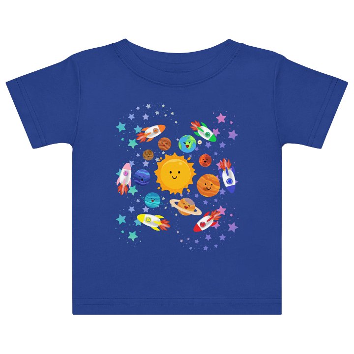 Little Hearts Rocket Adventure Baby Jersey T-Shirt product image (9)