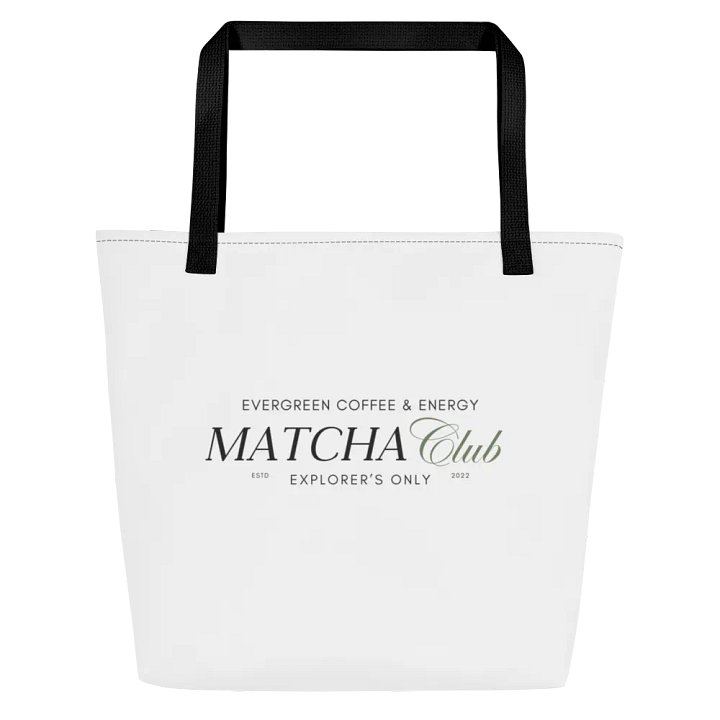 Matcha Club Tote | Sip Society product image (1)