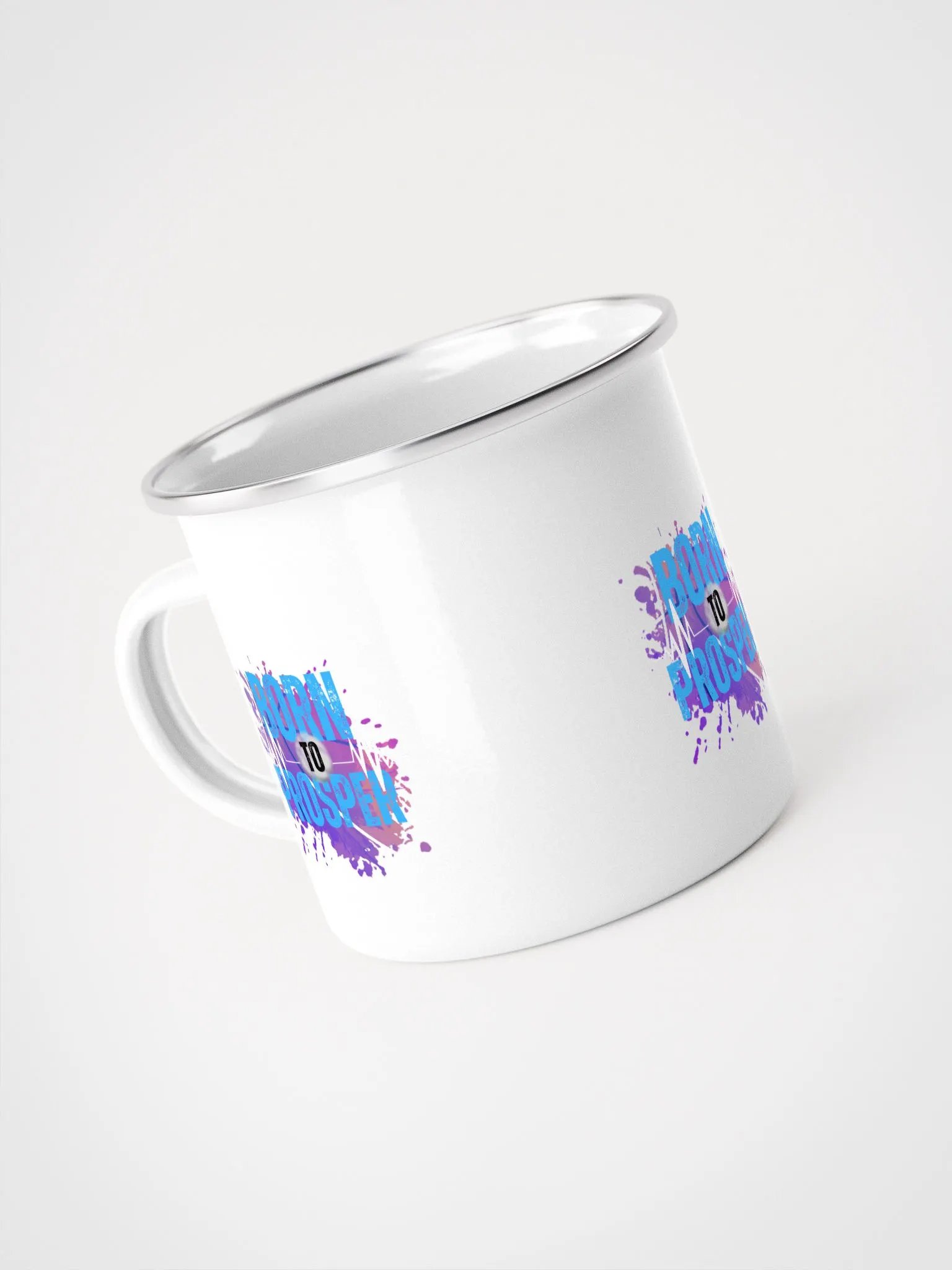 Born to Prosper Vibes Enamel Mug product image (4)