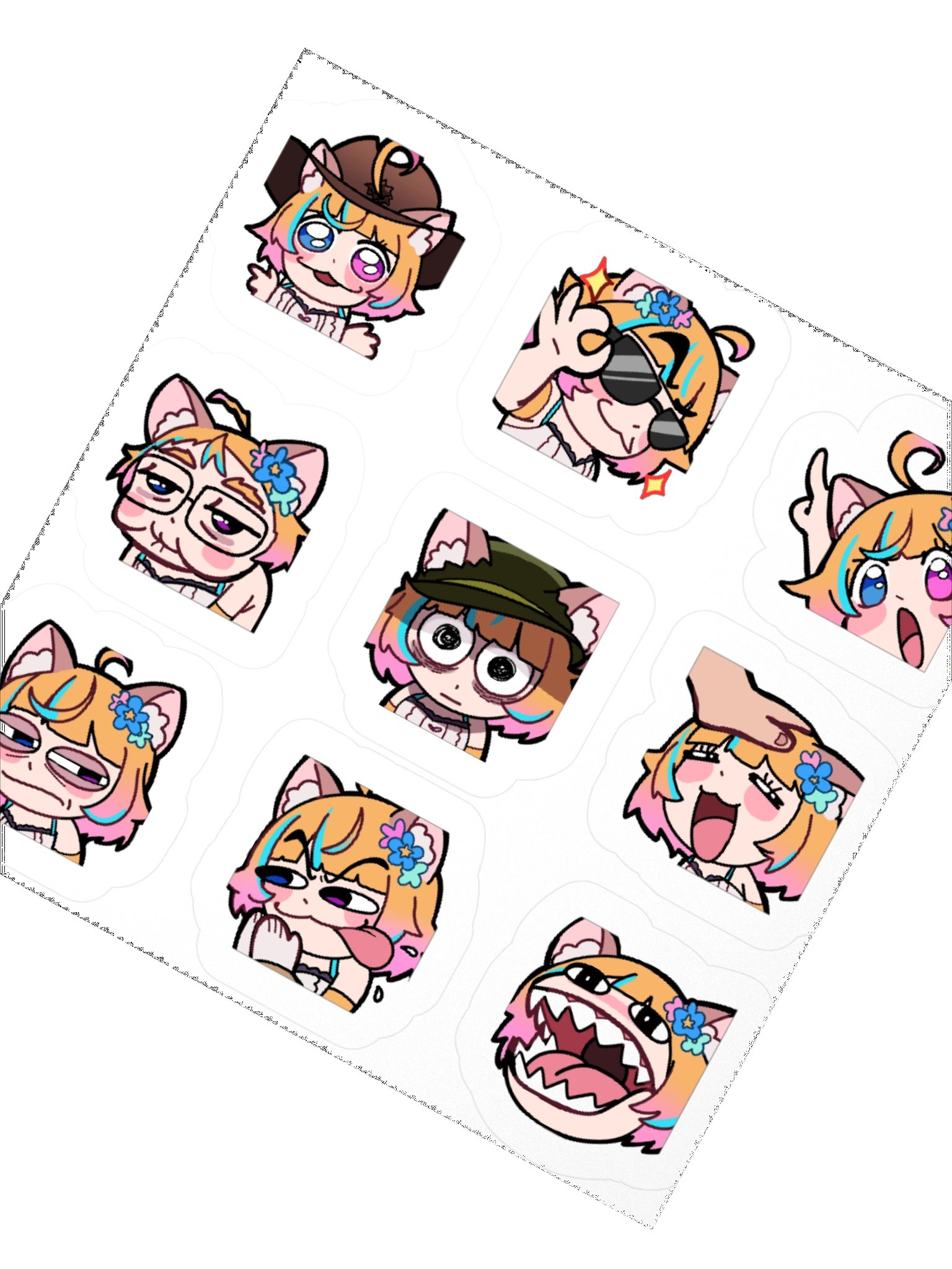 Yami Emote Sticker Pack product image (3)