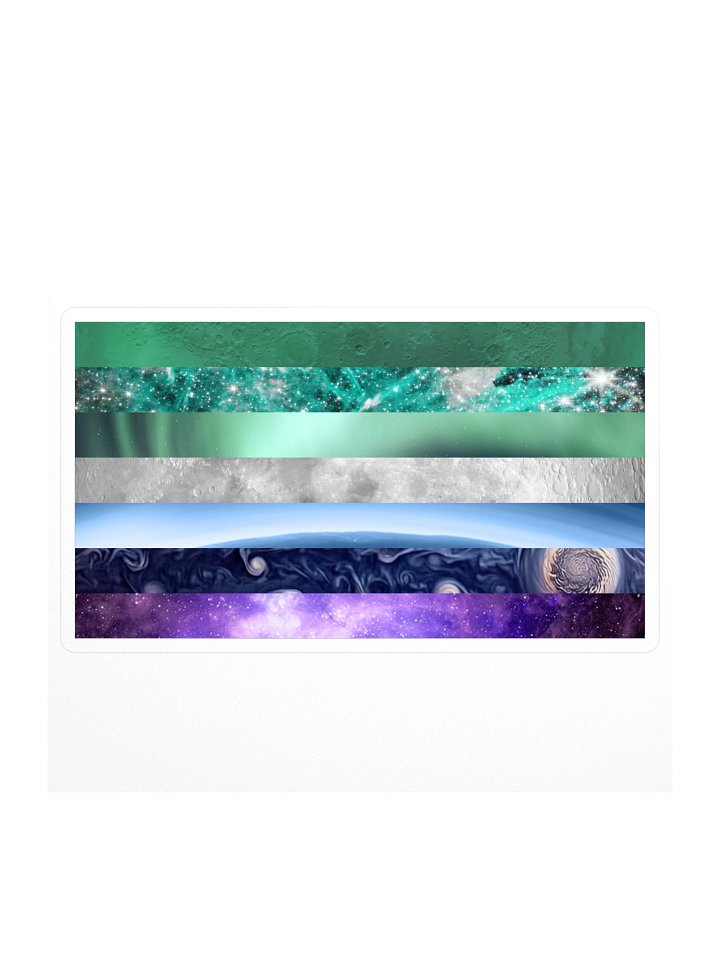 Gay Space Pride Sticker product image (1)