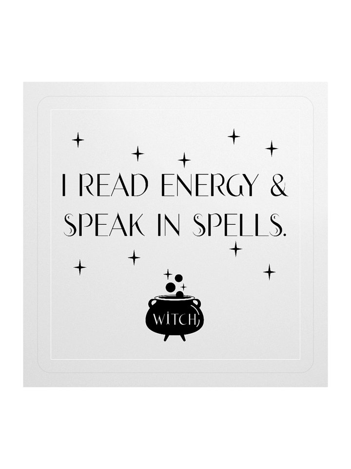 I Read Energy Sticker product image (1)